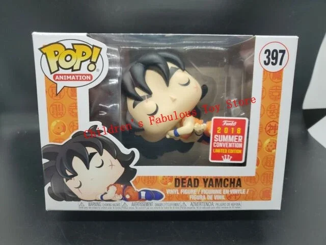 FUNKO POP  Dragon Balls DEAD YAMCHAs #397 Vinyl Action Figure Dolls Toys