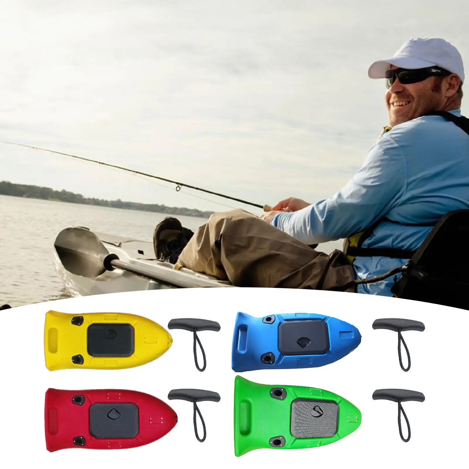 

Kayak Fishing Bucket Professional with T Shaped Handle Kayak Accessories
