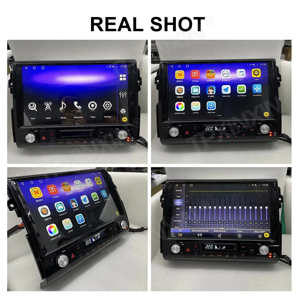 For Toyota FJ Cruiser 2006 - 2019 Android Car Radio 2Din Stereo Receiver Autoradio Multimedia Player GPS Navi Head Unit Screen