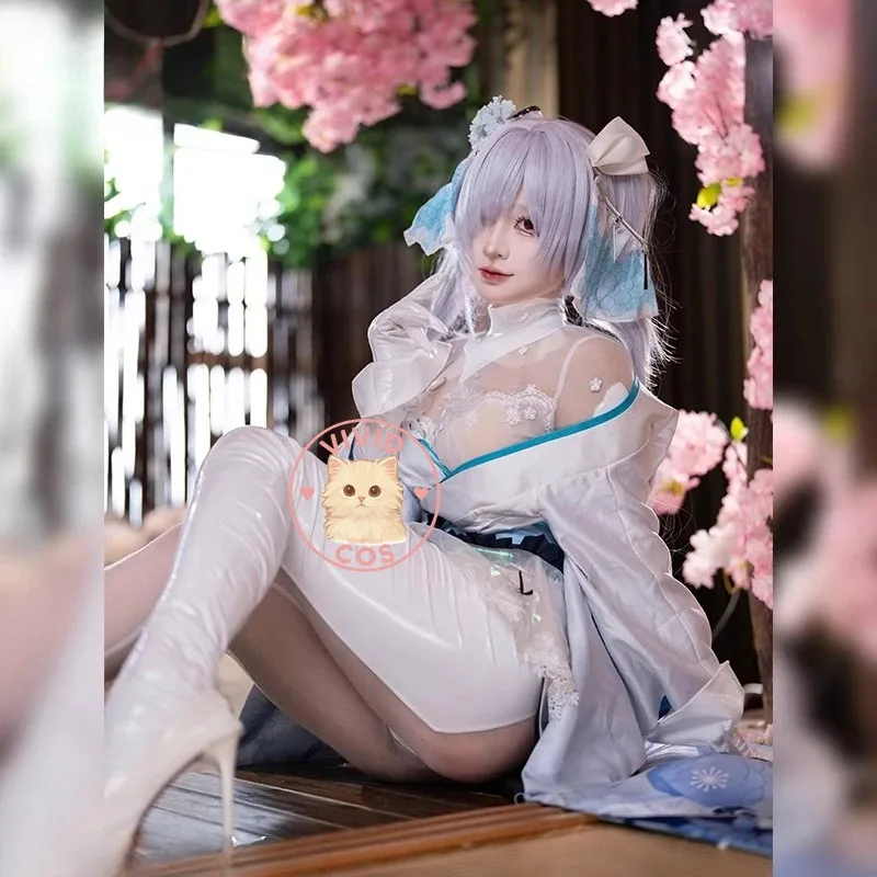 

Game Goddess of Victory: Nikke Cinderella Cosplay Costume Anime RPG Kimono for Women Adult Comic Con Halloween Party;5'b,8.