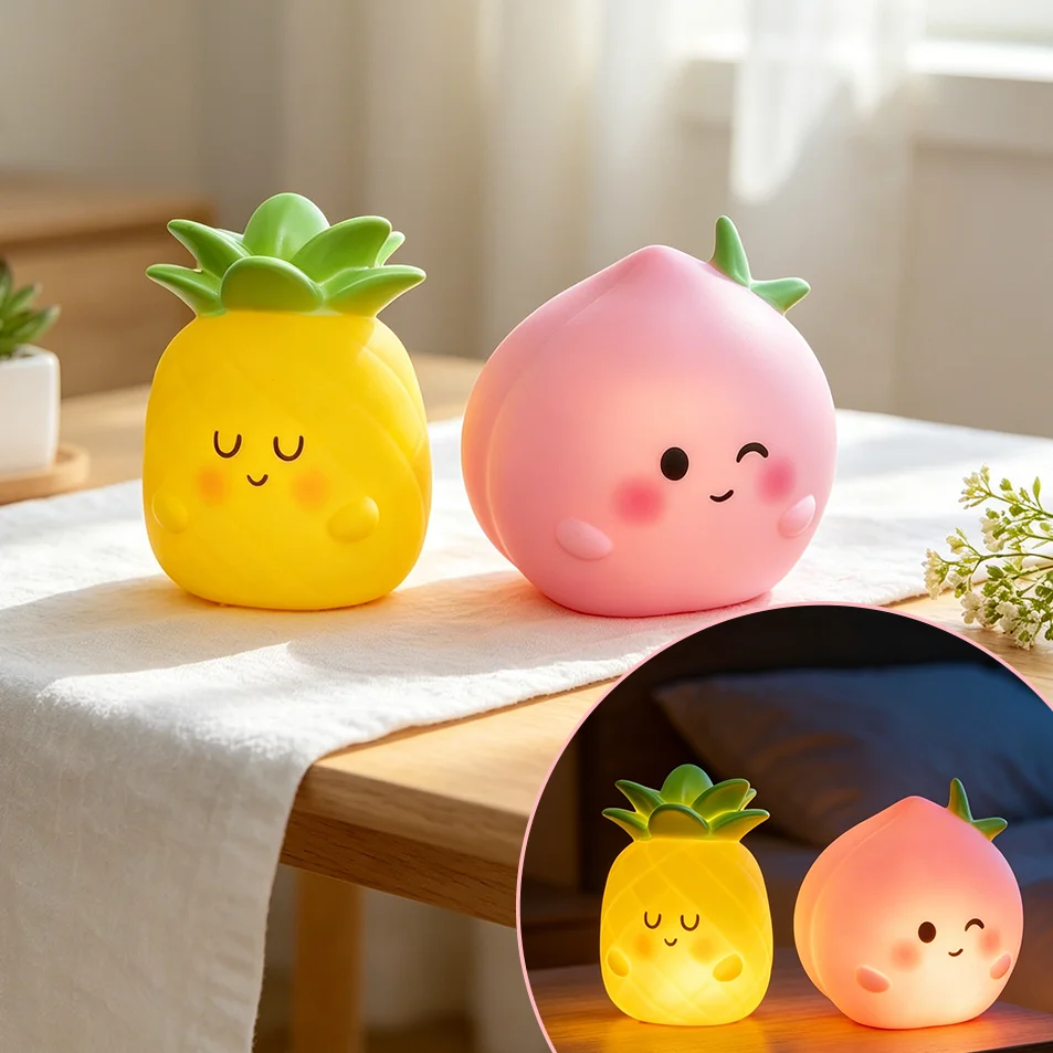 مصباح ليلي جديد على شكل فواكه - مراجعة Lighting Home Decor Products وسعره