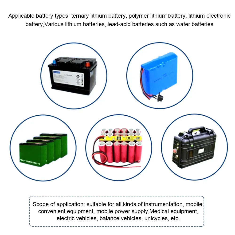 Programowalny 4.2V 7.4V 12V 16.8V 22V 24V 36V LED litowo/akumulator kwasowo-ołowiowy wskaźnik pojemności wyświetlacz miernik poziomu mocy