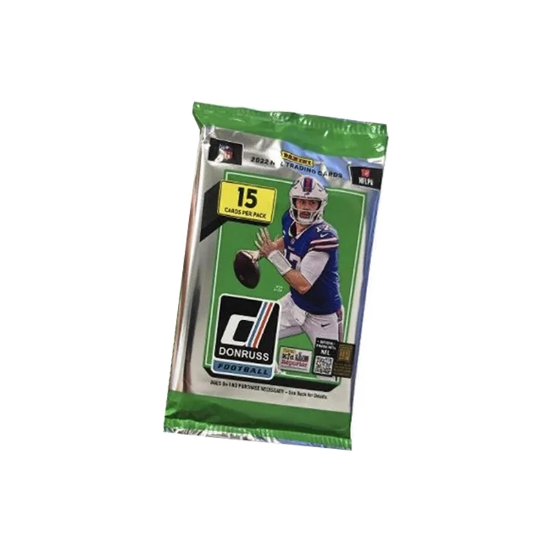 صندوق بطاقات كرة القدم Panini NFL Donruss، 30 بطاقة في كل عبوة، مجموعة رسمية، هدية تذكارية رياضية، بطاقات كرة القدم الأمريكية #1