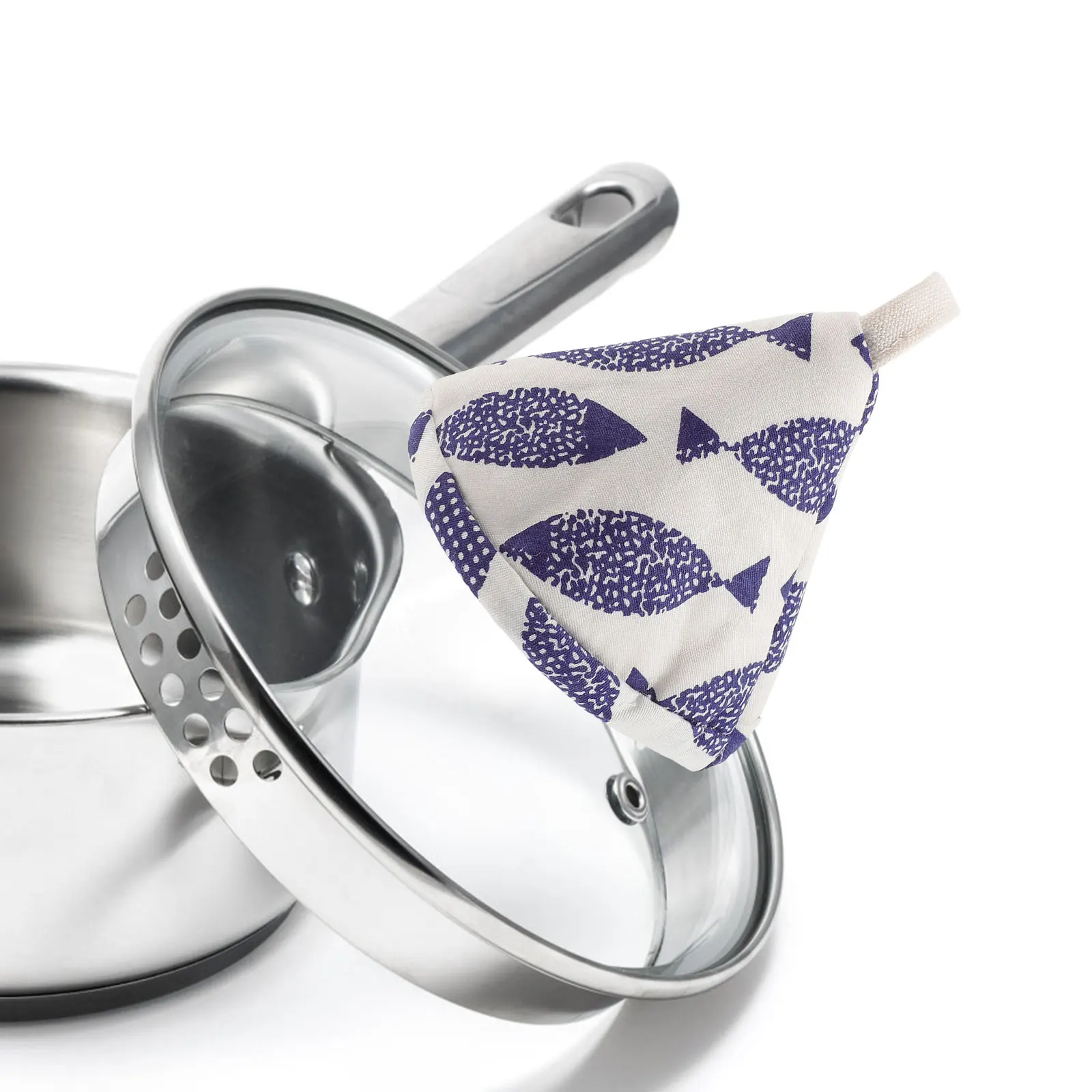 

Pot Cap Heat-resistant Lid Holder Skillet Handle Cover Insulation Covers Hot Pan