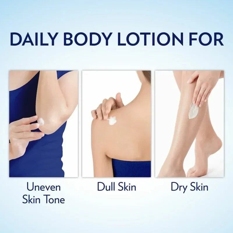 400ML Vaseline Nicotinamide Whitening Body Lotion Skin Care Healthy White Body Brightening Lotion Contains Vitamin B3