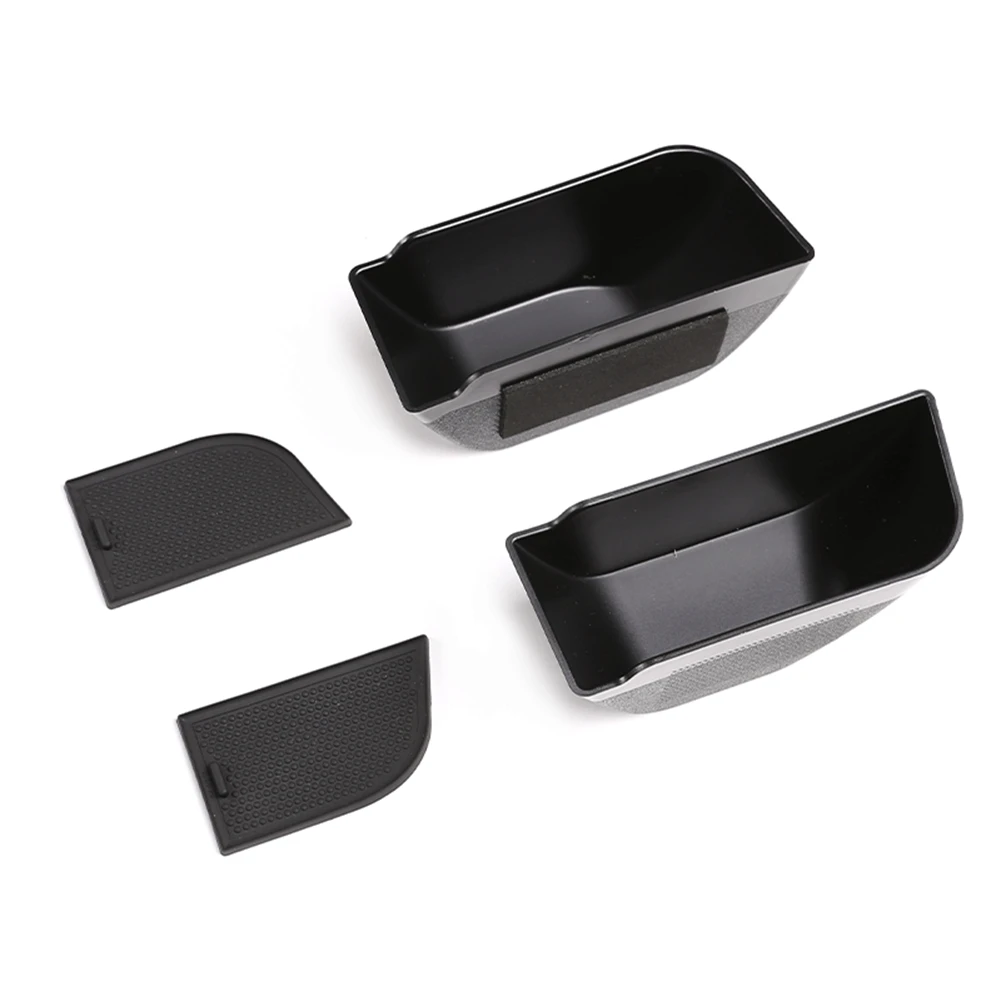 Car Door Side Storage Box Phone Organizer Tray for Land Rover Defender 90 110 2020 - 2022 Accessories with Non-Slip Pad