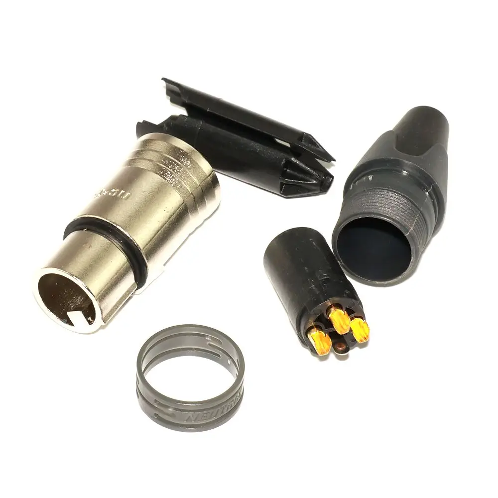 20PCS/lot FOR NEUTRIK connector 10PCS NC3MXX & 10PCS NC3FXX Male et femelle Un ensemble 3 Broches XLR Connecteur avec!