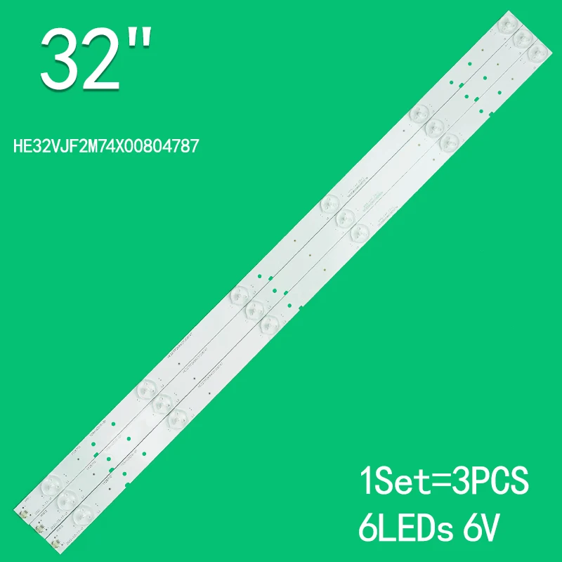 LED-achtergrondverlichtingstrip voor 32k20dw 32K20 32k20d LED32EC260JD LED32K20JD LED32K30JD E 227809   LED32EC110JD HXF-S HE32XEF2N 64362004787