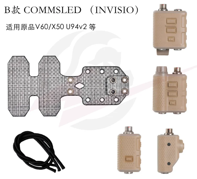 PTT-Montageplatten-Erweiterungsplatine, kompatibel mit V60 X50 U94v2 PTT-Adapter, sichere, verbesserte Passform – Detail 2