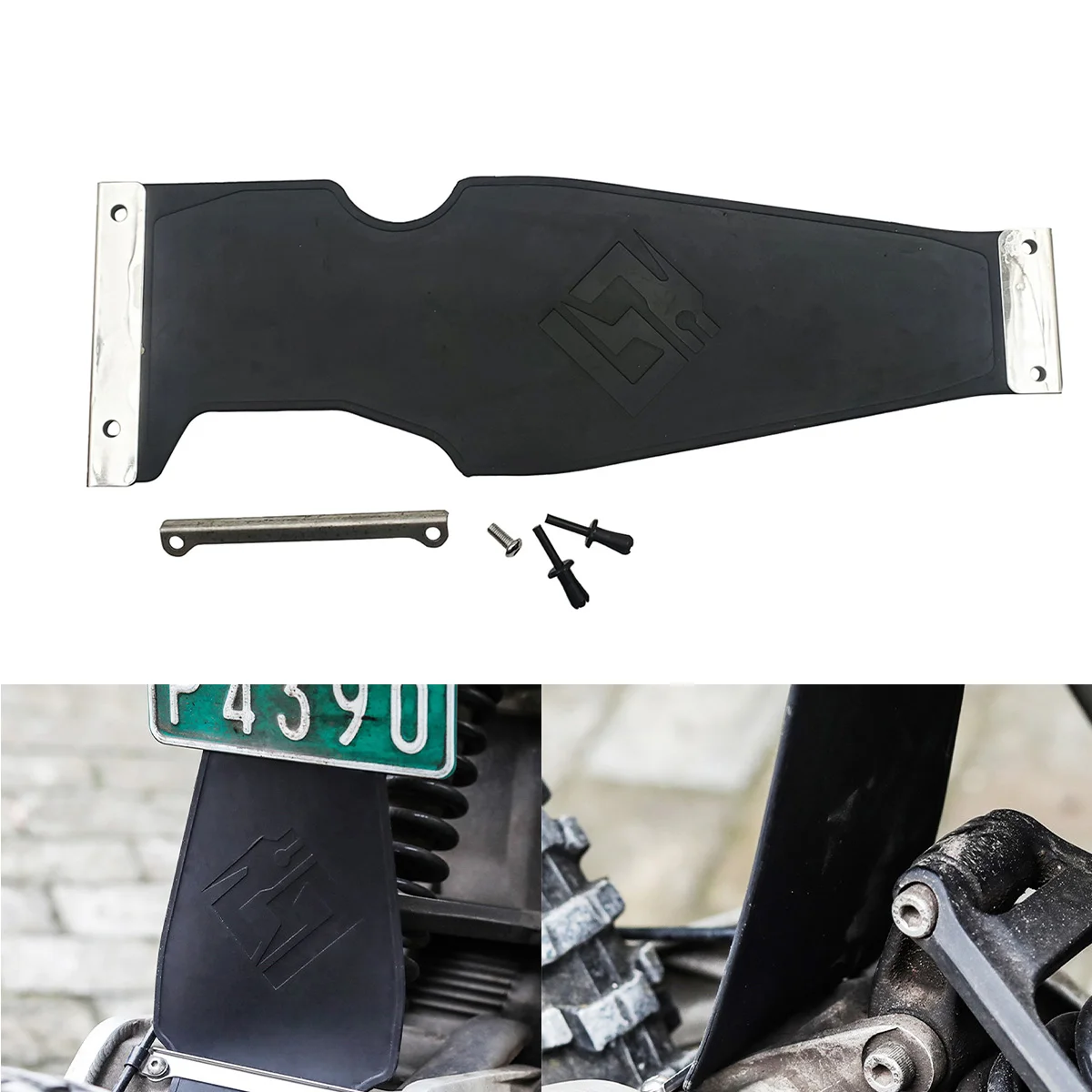 Motorcycle Mudguard Rubber Rear Shock Absorption Mud About Sur Ron Splash Dirt Bike For Sur-Ron Surron X S CB650R Z900