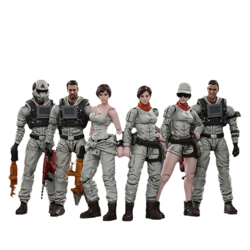 JOYTOY Dark Source Hardcore Coldplay Jährlicher Ranger Zweiter Weltkrieg Militär PLA Strategische Unterstützung Gruppe Set Soldat Modellspiel