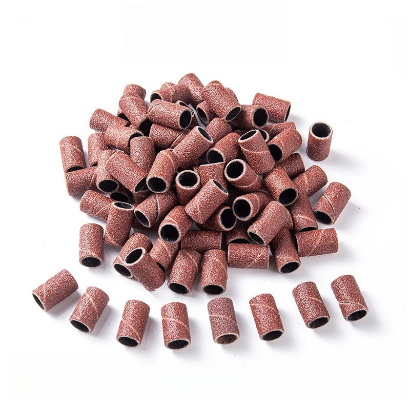 80/120/180/240 korrel elektrische professionele nagelboor schuurbanden, ongeparfumeerde nagelboren voor manicure- en pedicuregereedschap