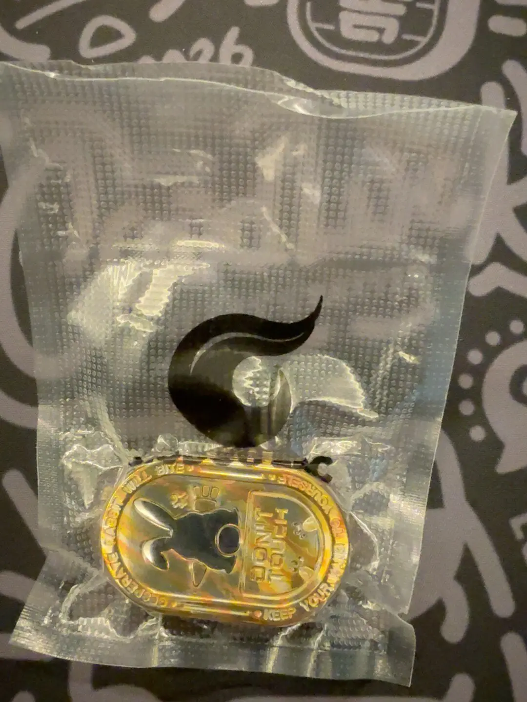 Used EDC EDC Magic Bean Modou Grumpy Rabbit Push Card, Copper Horse, Brand New and Unopened
