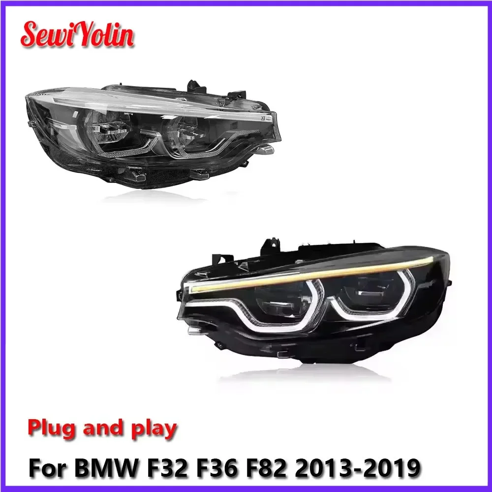 

Car LED Headlight Light Assemblies For BMW 3 Series F32 F36 F82 f80 2013-2019 Auto Fog DRL Brake Turn Signal Lamp Plug and Play