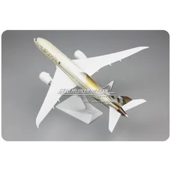 United Arab Emirates UAE Etihad Airways Boeing B787 plastic assembled aircraft model 1: 200 plane model for Xmas Birthday gift