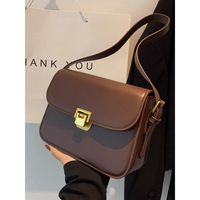 2025 New Arrival Premium Trendy Autumn Simple Retro Fashion Single Shoulder Women's Bag with Quality Crossbody Design - Versatil
