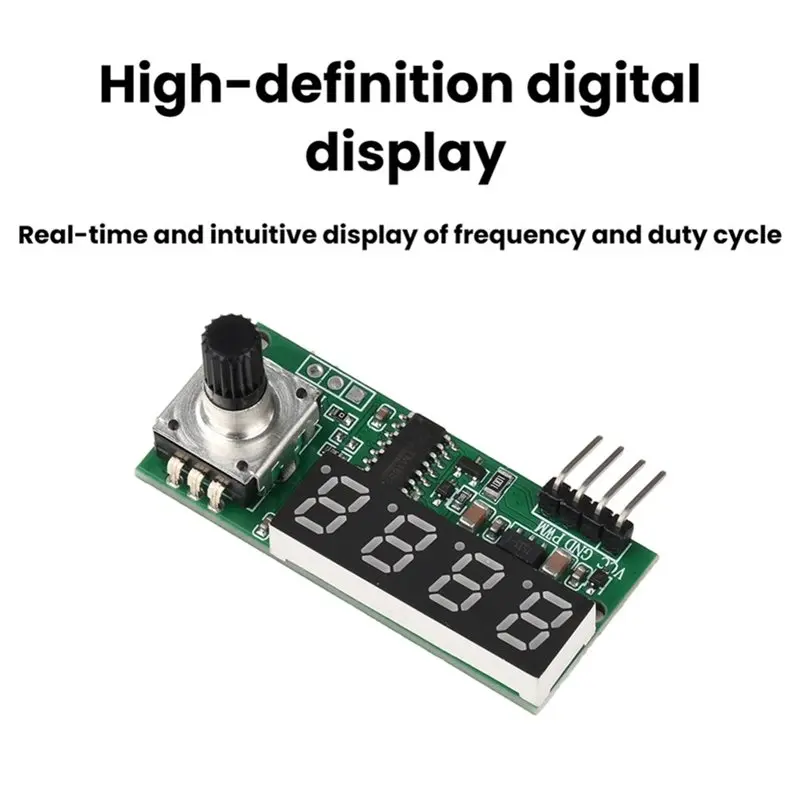 DT18 1Hz-5MHz Square Wave Function Signal Generator DIY Kit PWM Pulse Signal Generator Module for Electronics