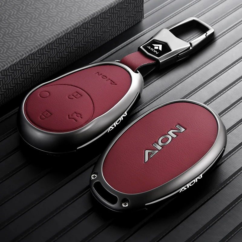 Zinc Alloy Car Remote Key Case Cover Shell For Gac AION S PLUS New Energy Trumpchi Aion V Y LX 2023 GE3 GA3S Tyrannosaurus Rex