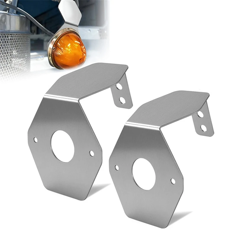 Super Sale 2x Stainless Steel Watermelon Light Mounting Brackets Universal