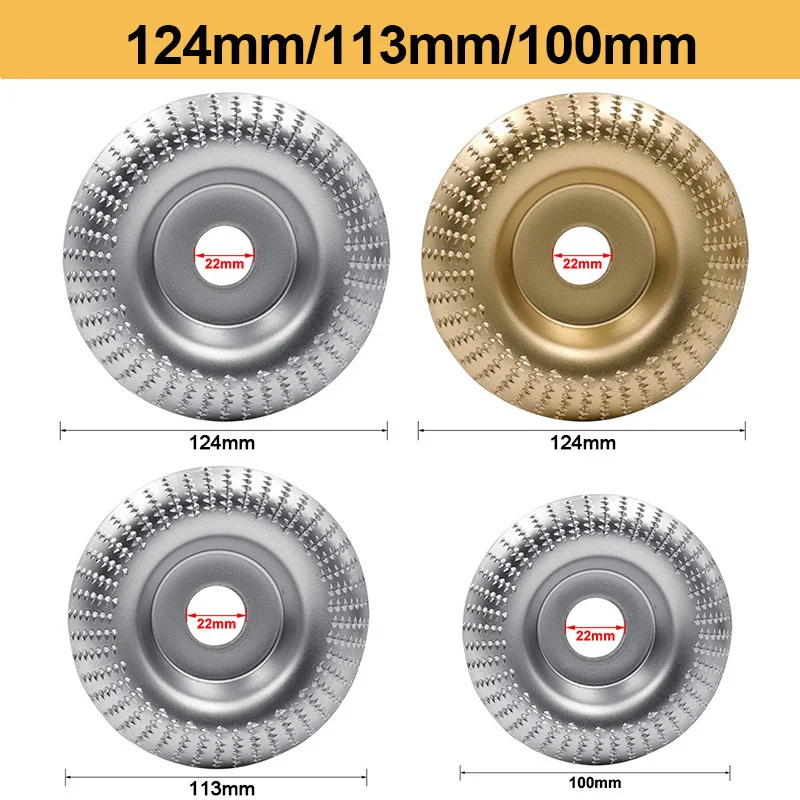 Sanding spiked discs wood cutting Angle grinder disc polishing wheels 22 mm holes woodworking molding