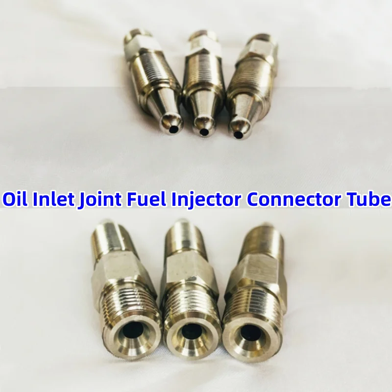 

3pcs Universal Diesel Common Rail Injector Clamp Oil Inlet Joint Fuel Injector Connector Tube