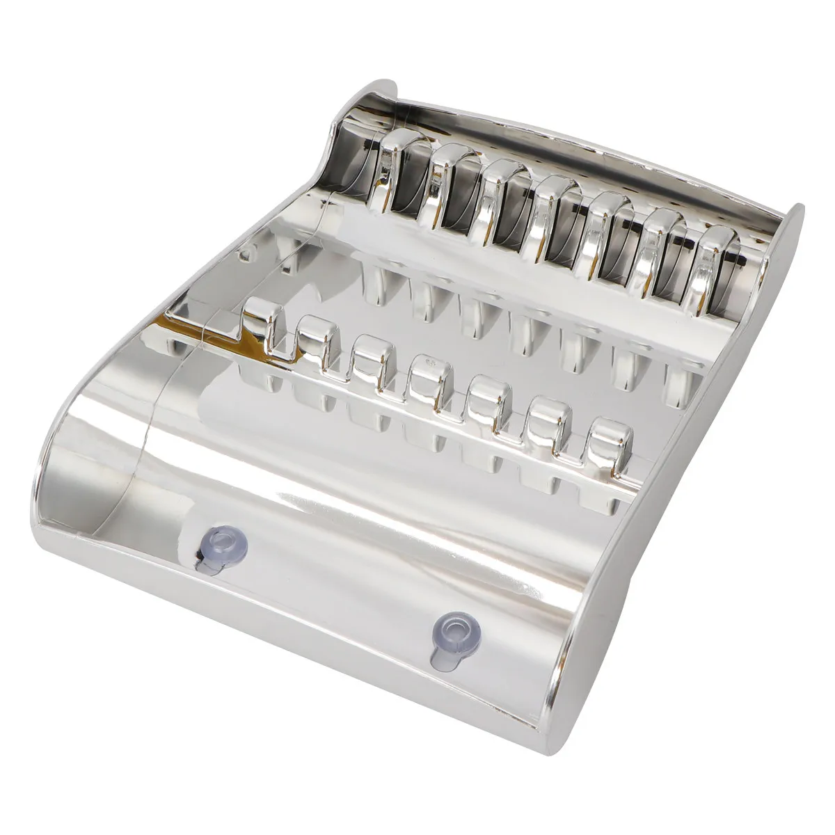 

Anti-Slip Hair Scissors Holder Stand Silver Salon Storage Shelf Double Suction Cup Professional Hairdressing Tools Organizer