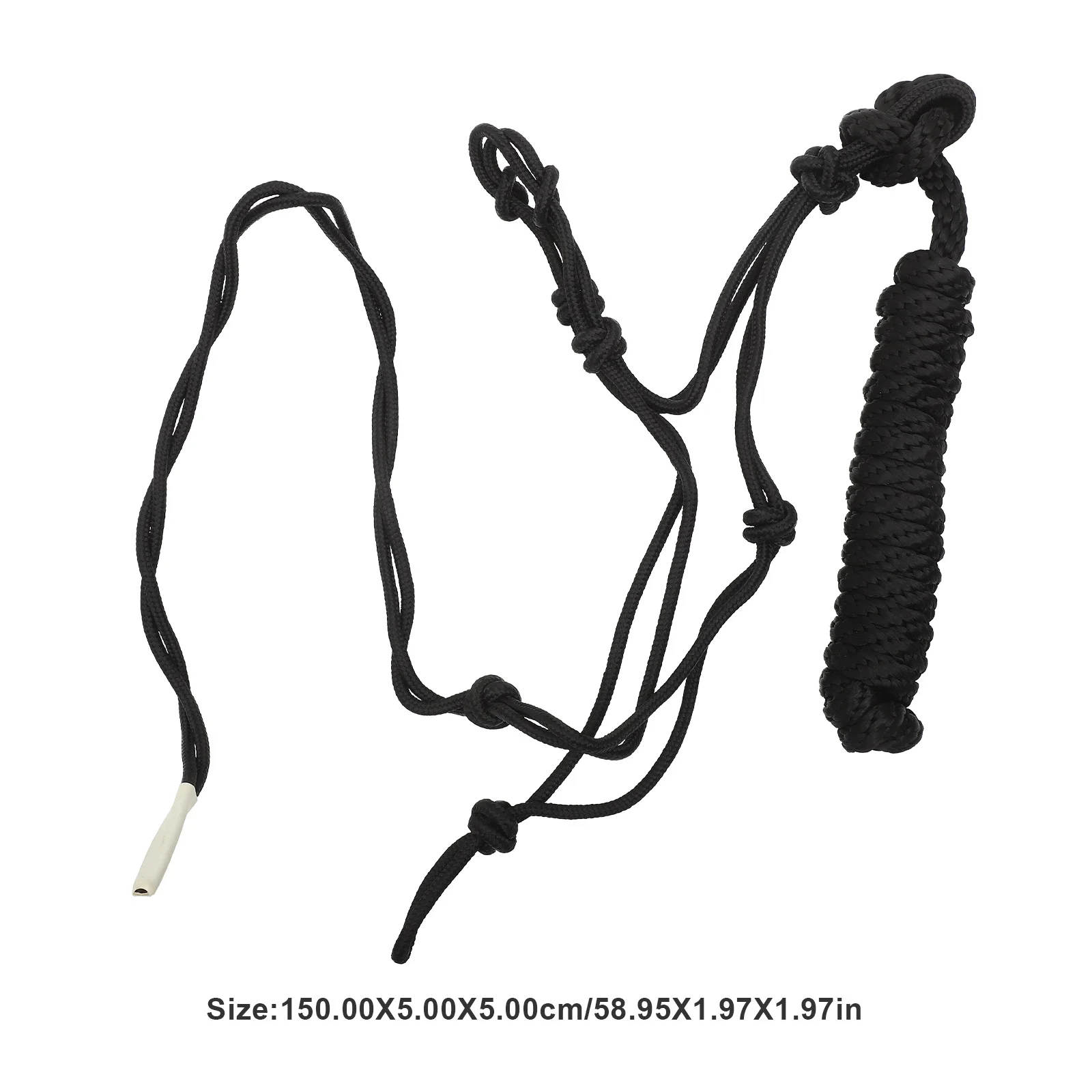 أداة تدريب جديلة من القماش المقاوم للتآكل على شكل حصان، محمولة ومريحة لإمداد الحصان وياقة الثدي الغربية