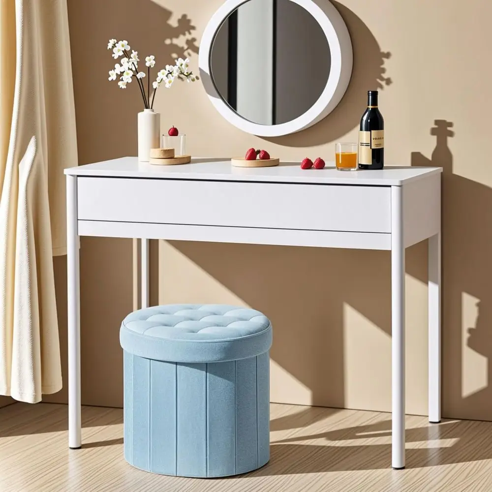 olding Storage Ottoman Round 14