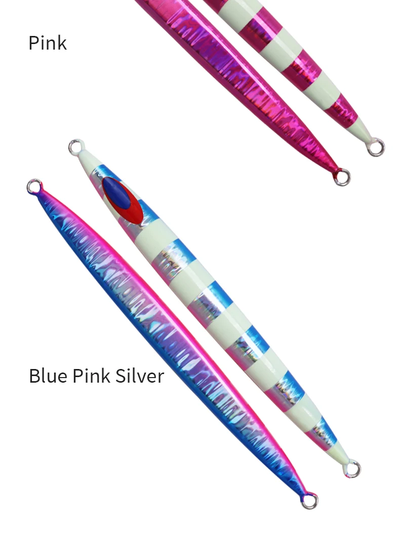 ZYZHE Meeresfischerei-Jig-Köder 80-300G Pencil Bait Großes Schweres Gestreiftes Kunstköder für Hochsee-Bootsangeln – Detail 9