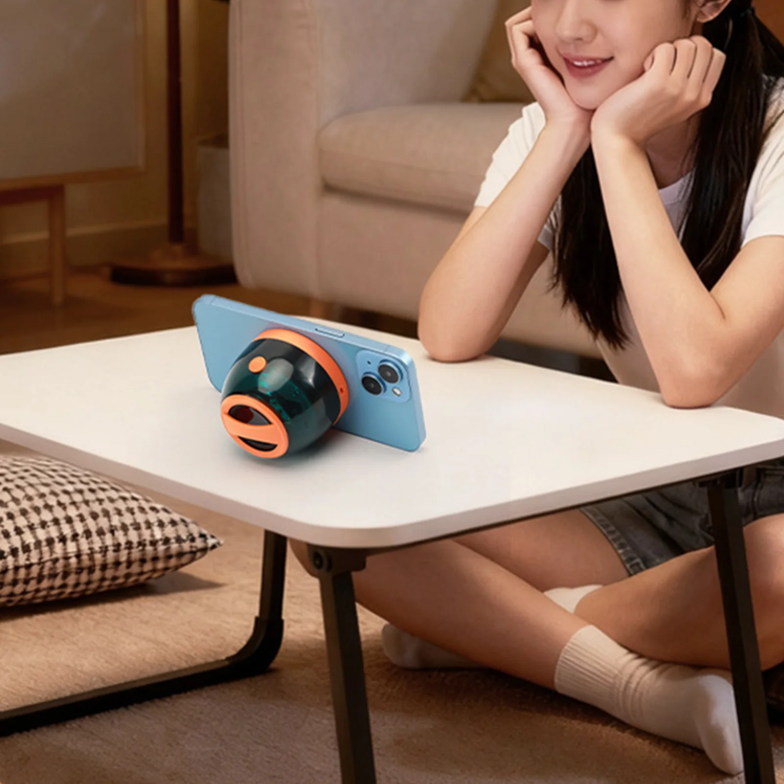 

Магнитная беспроводная Bluetooth-колонка с функцией Power Bank 3-в-1, портативная, для использования на открытом воздухе