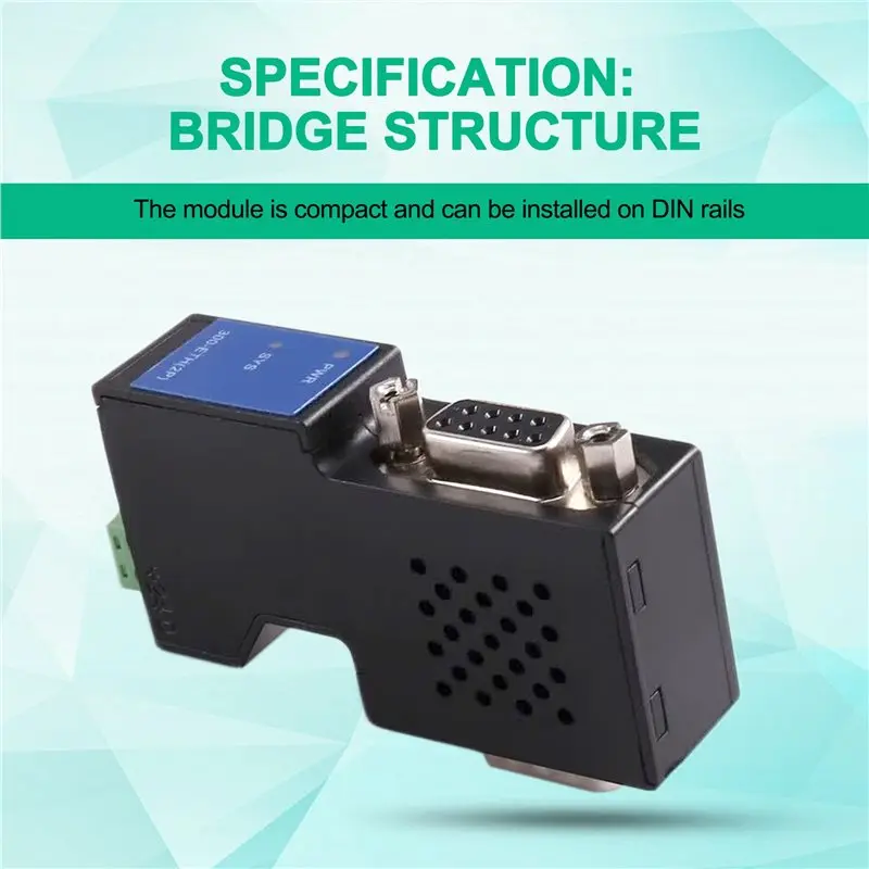 A53Q-PPI MPI DP To Ethernet Module Protocol For Siemens S7-300 SMART PLC Module Modbus Protocol