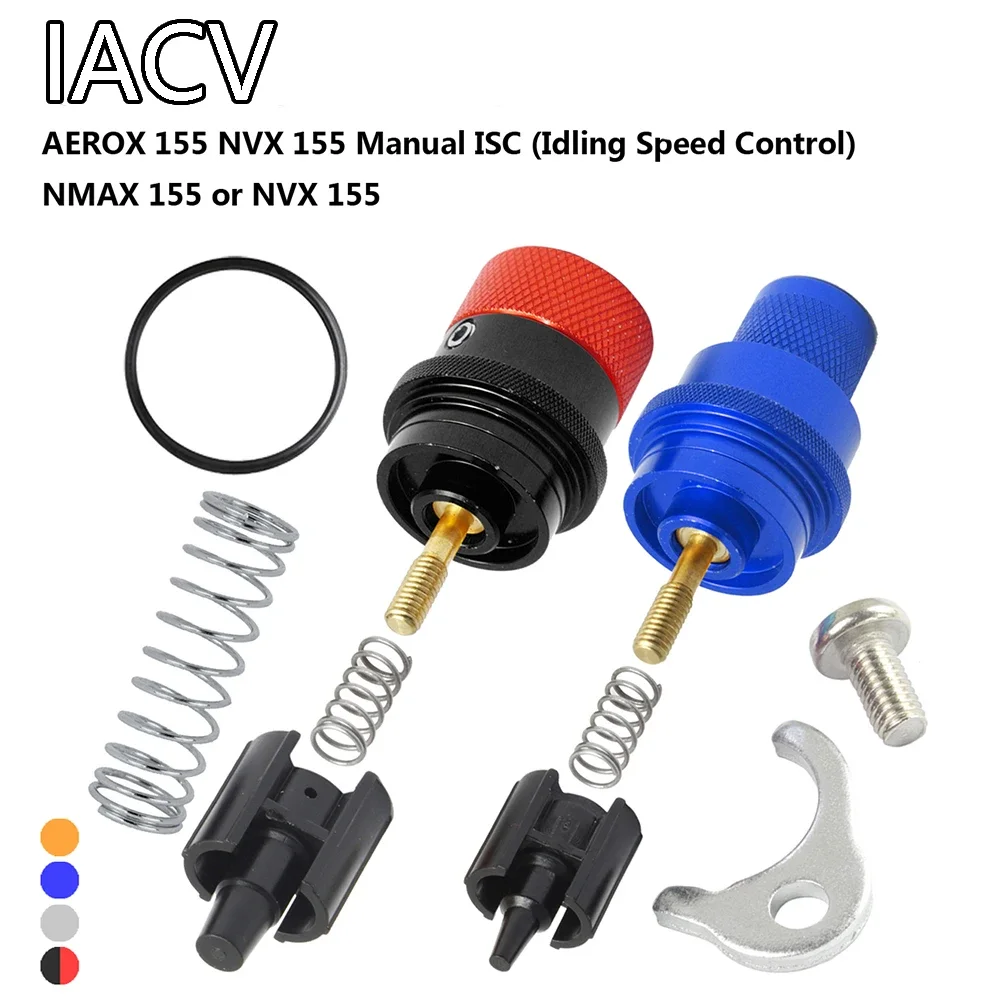 IACV Manual Throttle Body Adjuster ISC Valve For AEROX 155 TRICITY 125 150 NVX 155 NMAX 125 155 X-MAX 400