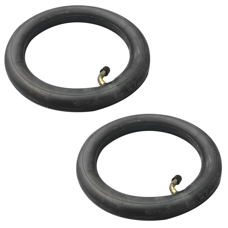 

2X 8 Inch 8X1 1/4 Scooter Inner Tube With Bent Valve Suits A-Folding Bike Electric / Gas Scooter Tube