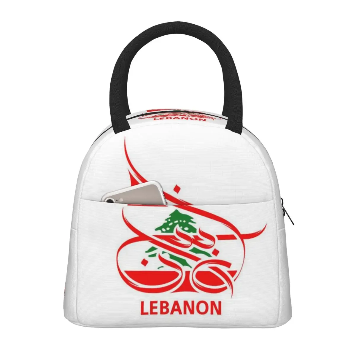 

We Feel You Beirut By Ka Ливанский флаг Сумки для обеда Изолированная коробка для бенто Сумки для обеда и пикника Сумка-холодильник для женщин, детей, школы