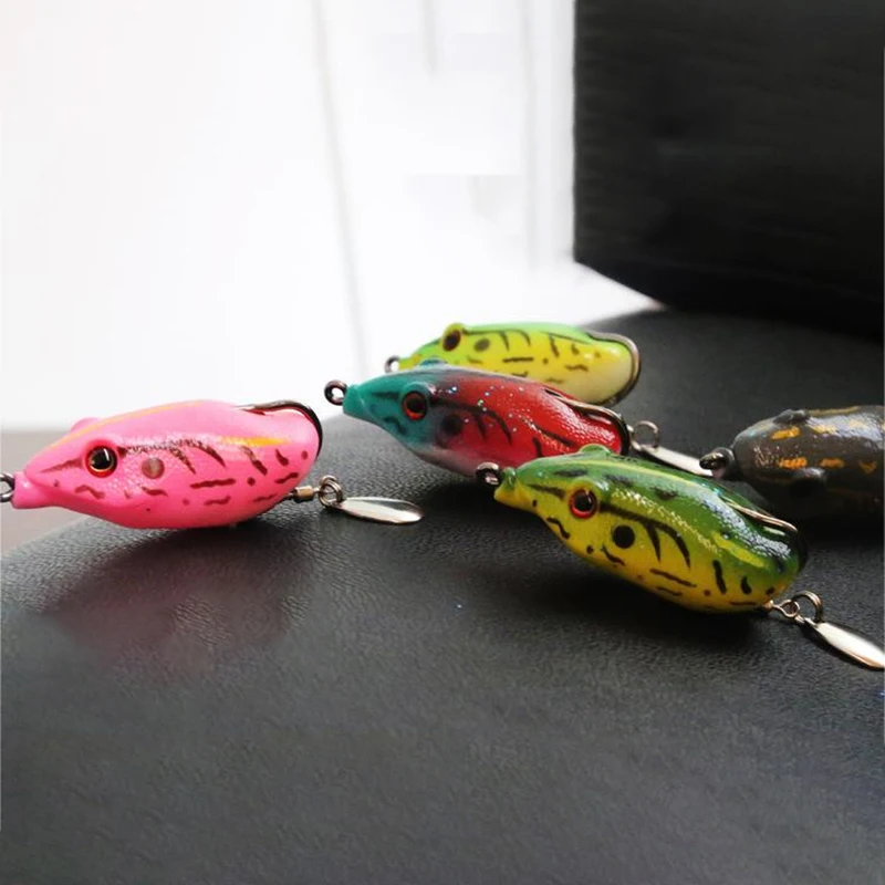 Simulated Thunder Frog Road Runner Bait 5.5cm/13g Noise Piece Floating Blackfish Special Kill