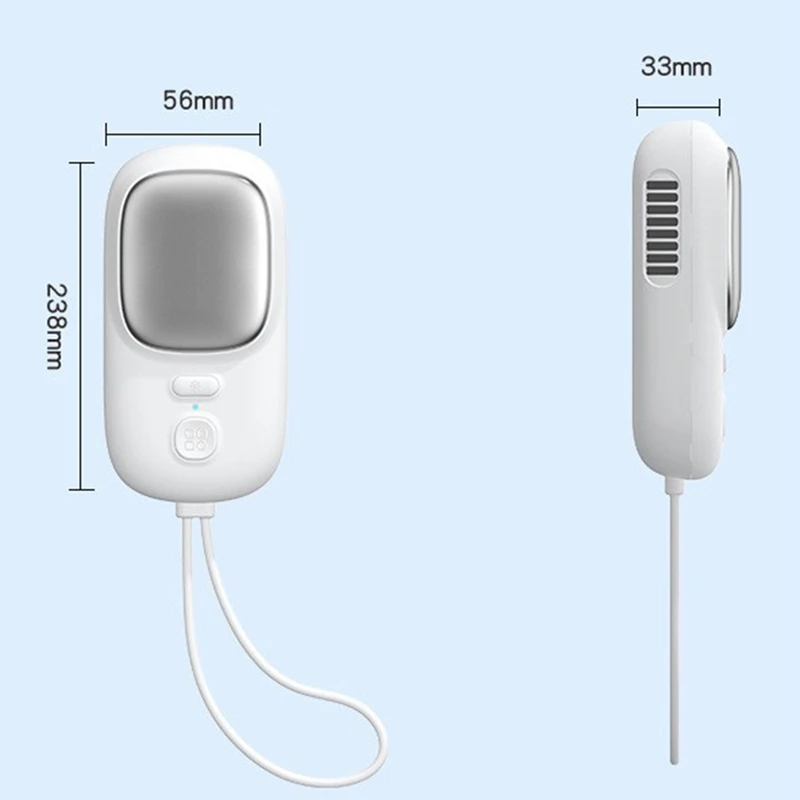 Портативный ручной мини-вентилятор полупроводниковый USB-вентилятор охлаждения без лопастей бесшумный карманный Вентилятор Настольный вентилятор для