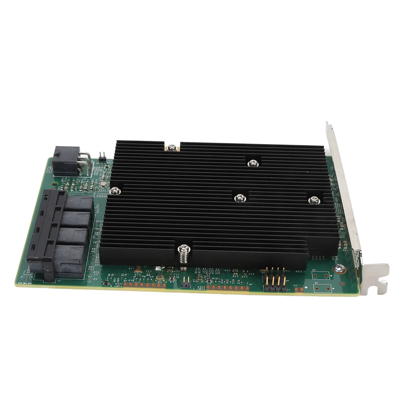HBA Card Plug and Play Flexible Storage Architecture PCIe Slot PCB HBA Expansion Card 16  SAS Port for Windows for FreeBSD