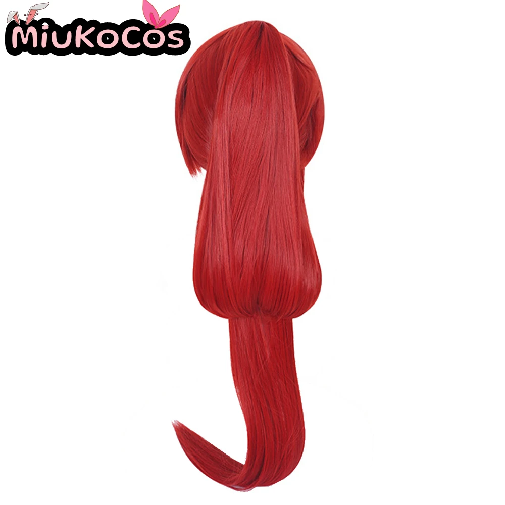 متوفر في المخزون Yinlin ذيل حصان شعر مستعار تأثيري MiukoCosplay لعبة Wuthering موجات تأثيري