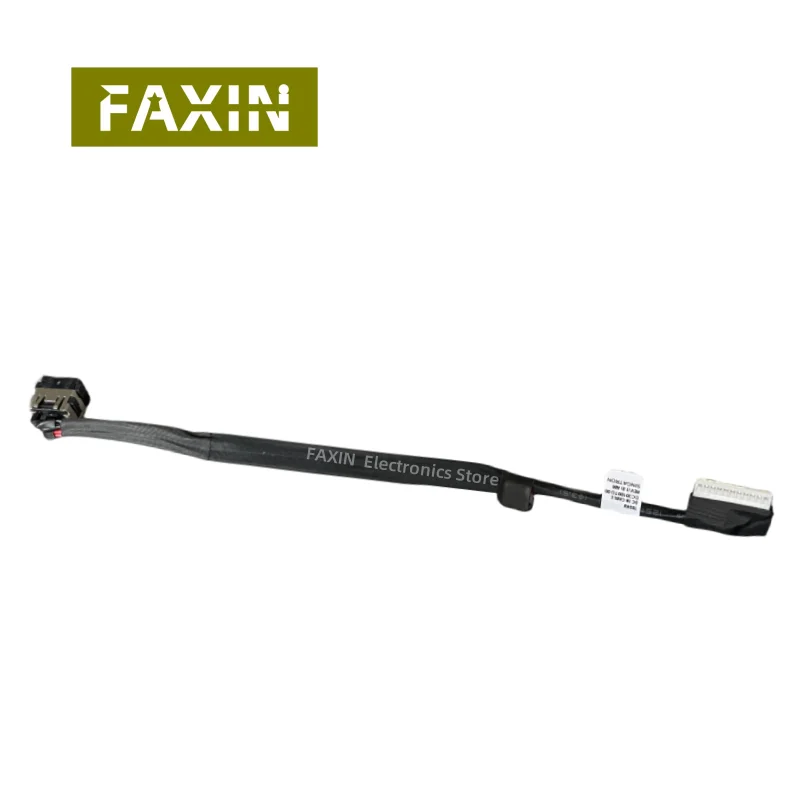 T8DK8 untuk Dell Alienware 17 R2 R3 P43F Seri Laptop DC30100TO00 Jack Daya dengan Kabel 0T8DK8