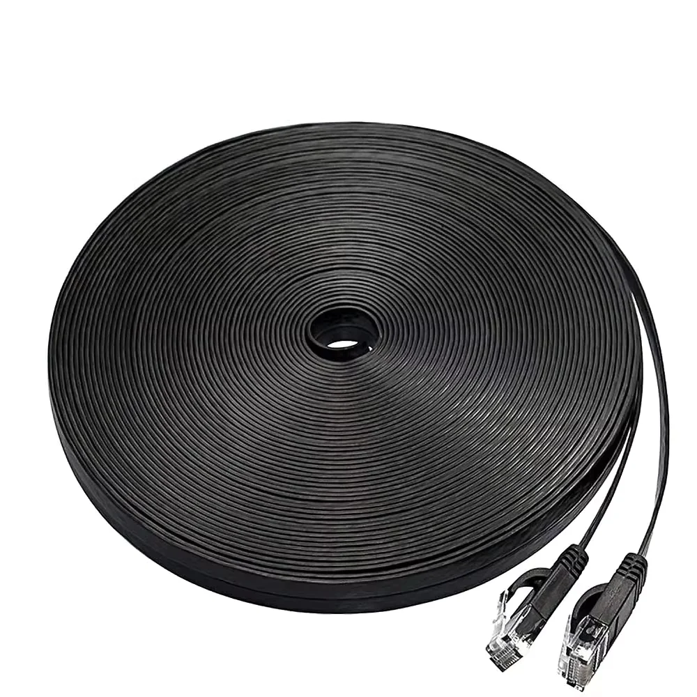 0.5/1/2/3/5/10/15/20/30M Cat6 Ethernet Cable RJ45 UTP 1000Mbps Network Cord LAN Wire Internet Lead Cord Router Computer Cable