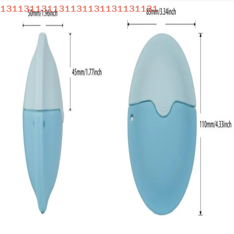 1 pz Silicone Crema Solare Rullo Applicatore Riutilizzabile Ovale Isolamento Lozione Bottiglie di Crema Cucitura Colore Cosmetici Strumento Da Viaggio
