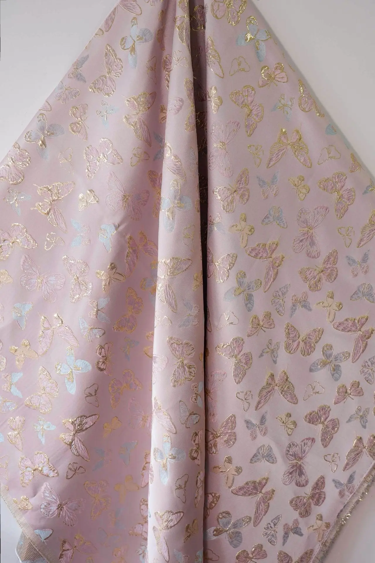 Rosa Schmetterling Brokat Satin müde, Ballkleid für Mädchen Puff Baby Blumenmädchenkleid für Hochzeit, Geburtstag, Kleinkind, Kinder, 1–14 Jahre – Detail 7