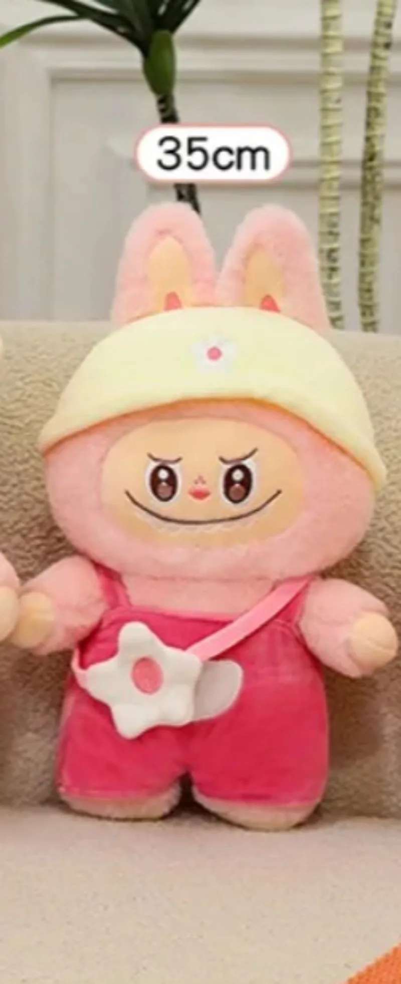 Big La Monsters in Energy Bu Series Vinyl Plush Pendant Box Blind Face Doll Figurine Keychain Gift