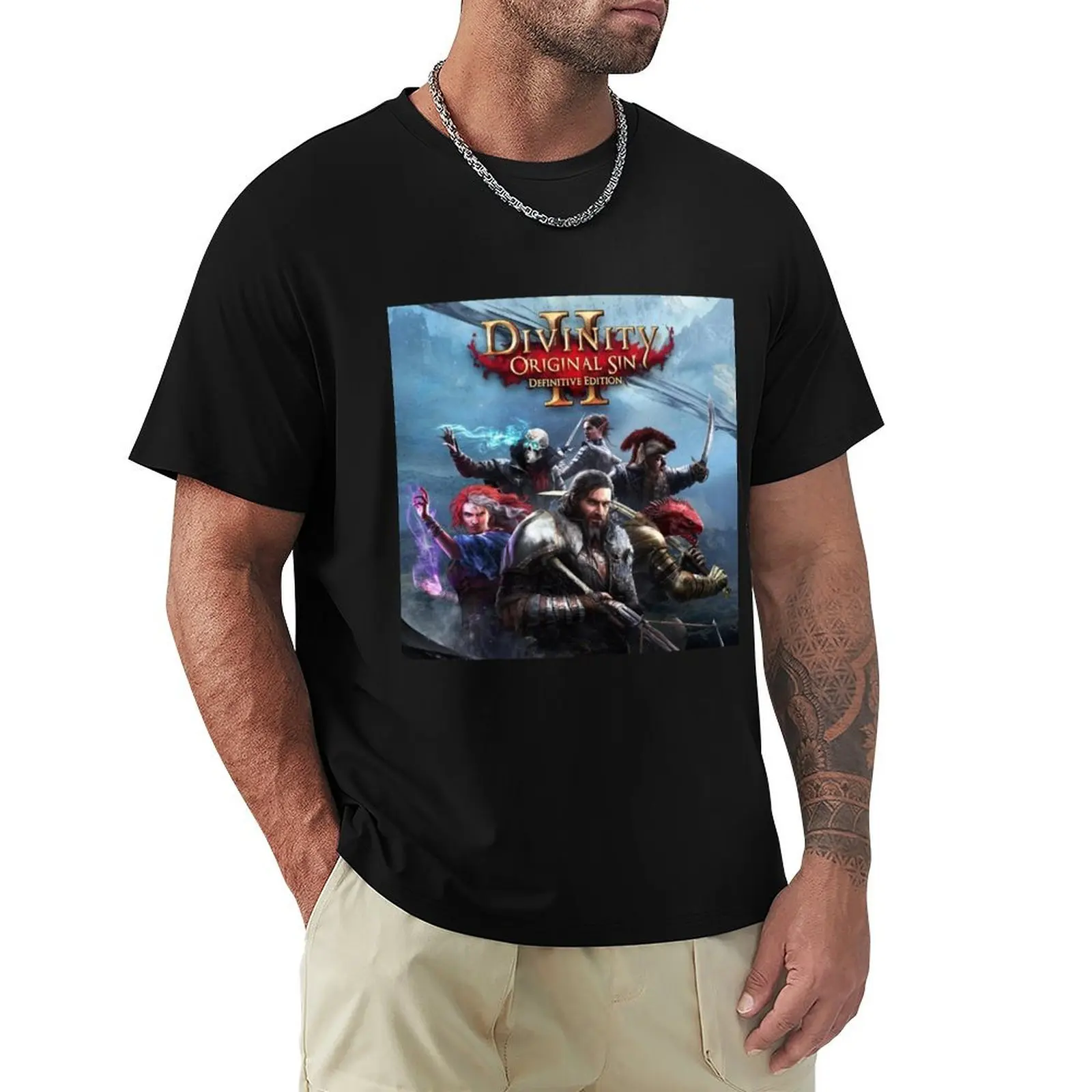 divinity original sin 2 T-Shirt cotton t shirt pack T-Shirt