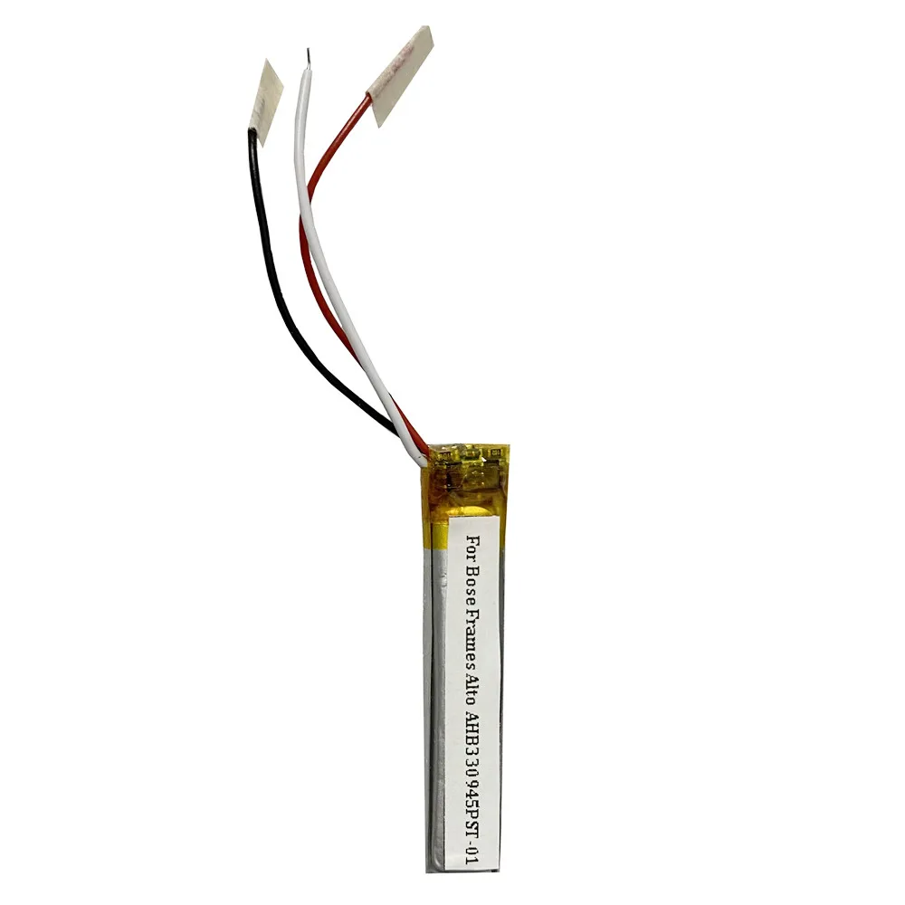 Replacement Battery for BOSE FRAMES ALTO Eyeglass Glasses Eyewear AHB330945 120mAh Smart Audio Accessories AHB330945PST-01