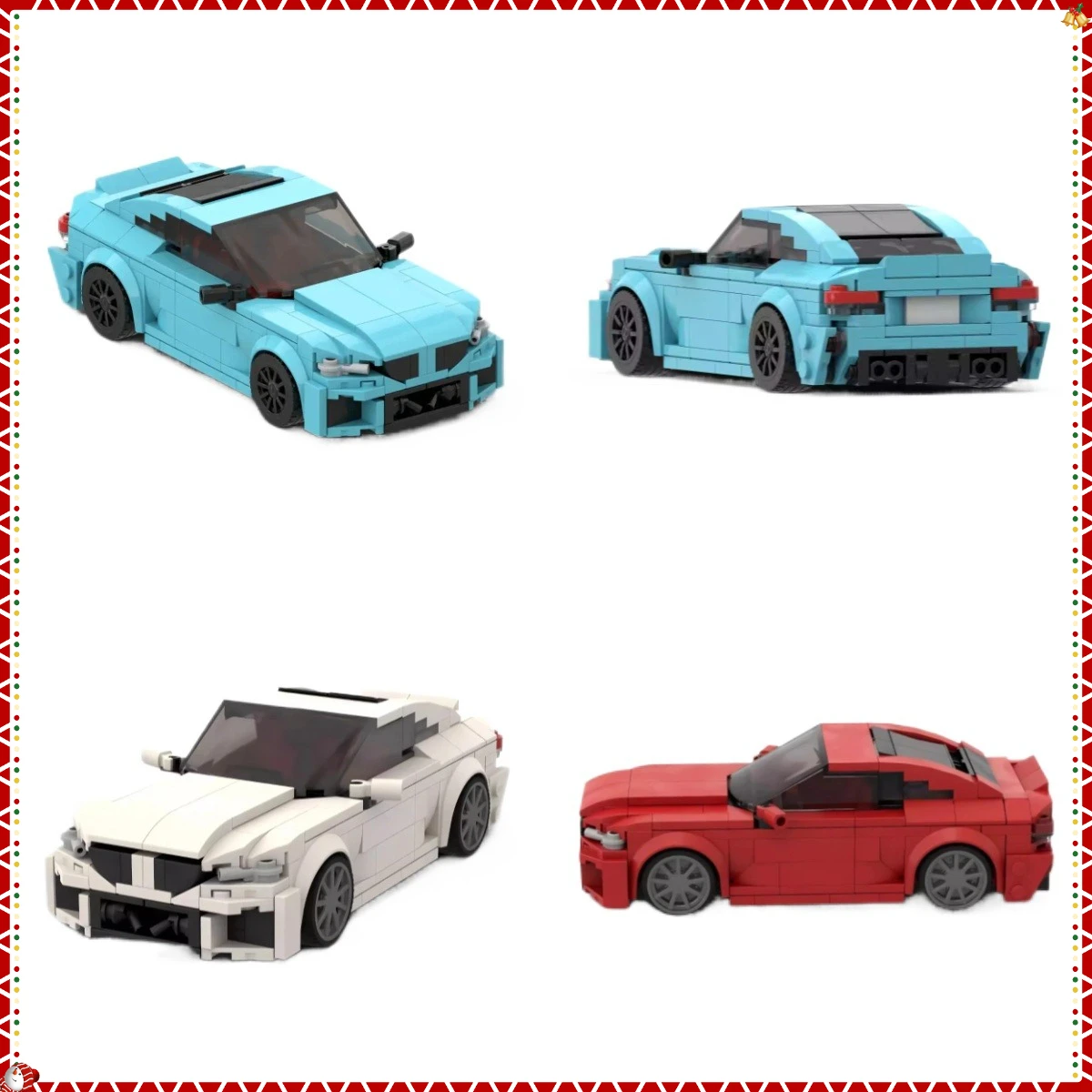 

Classic M2(G87) Supercar Building Blocks MOC City Speed Racing Vehicle Model DIY Kids Puzzle Toys Adult Collection Birthday Gift