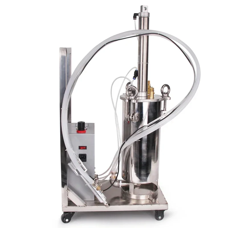 220v Electric 2600ml Silicone Valve Dispensing Machine Set With Back Suction Type High Flow Dispensing Valve Corrosion And Wear