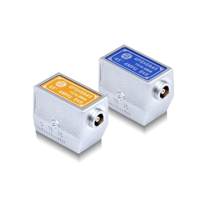 Industrial NDT Ultrasonic Flaw Detector Single Crystal Probe