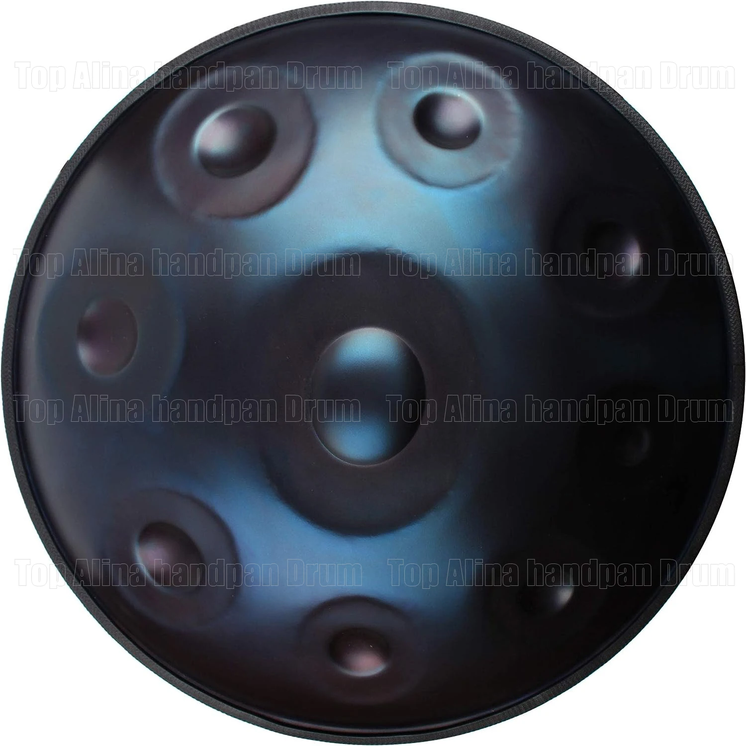 

9/10 Tone Handpan Drum 22 Inches D Minor Blue Steel Tongue Drum Yoga Meditation Hand Pan Music Drums Percussion Instruments Gift