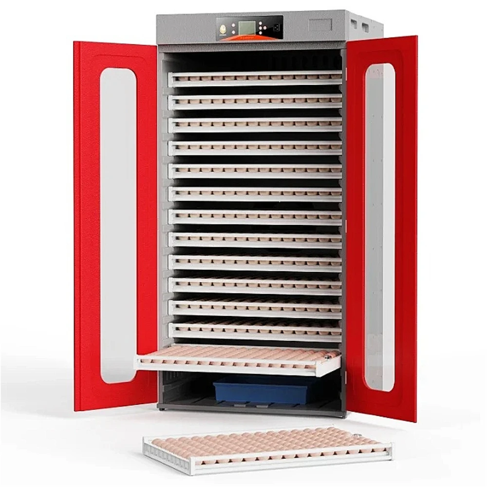 2000 Egg Incubator Three-in-one Machine Fully Automatic Brooding and Hatching Industrial Incubator Automatic Temperature Control